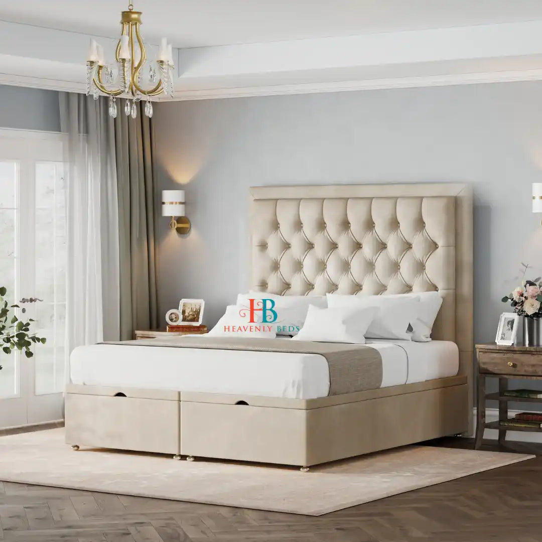 bedframe in cream naples