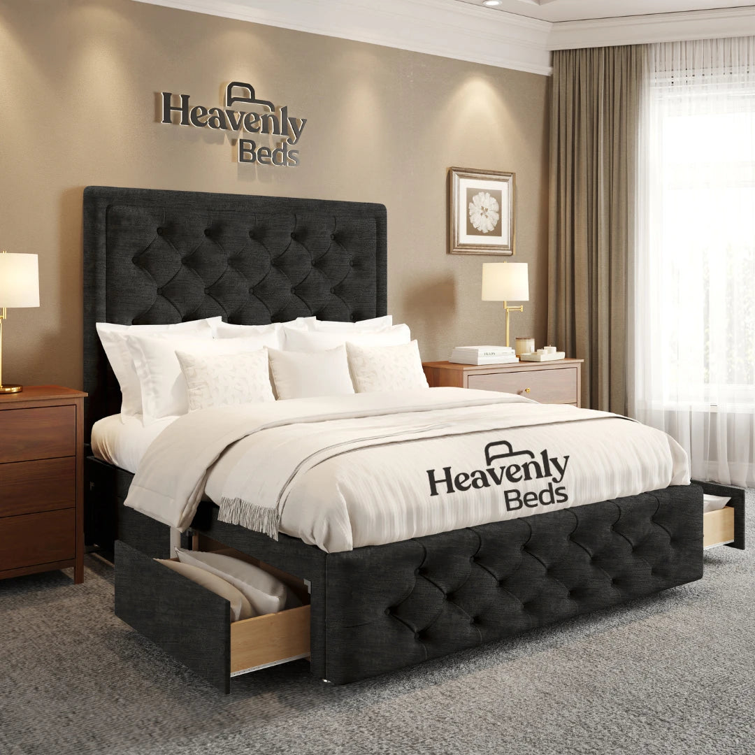 Harrow Divan Bed With Drawer Storage - Heavenlybeds