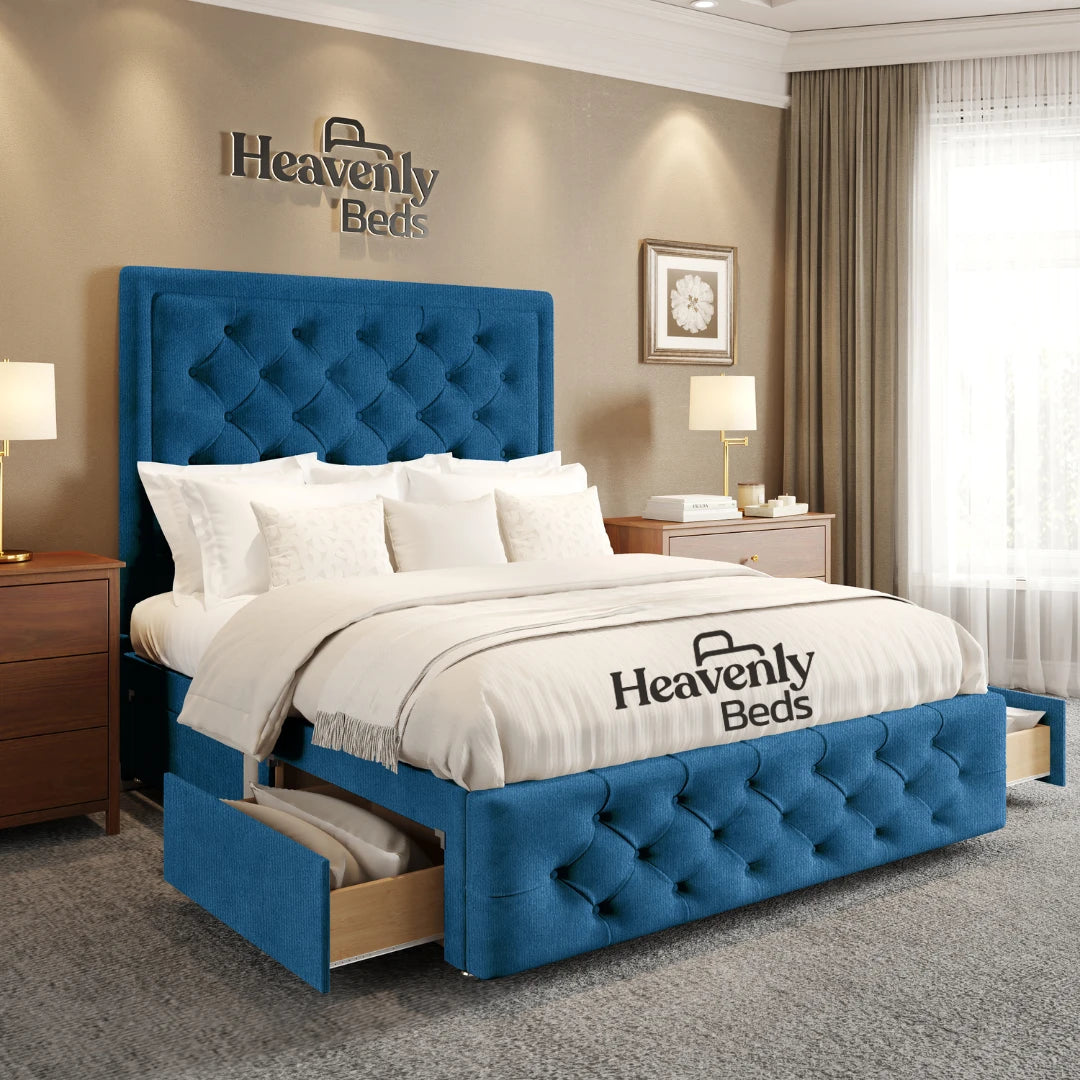 Harrow Divan Bed With Drawer Storage - Heavenlybeds