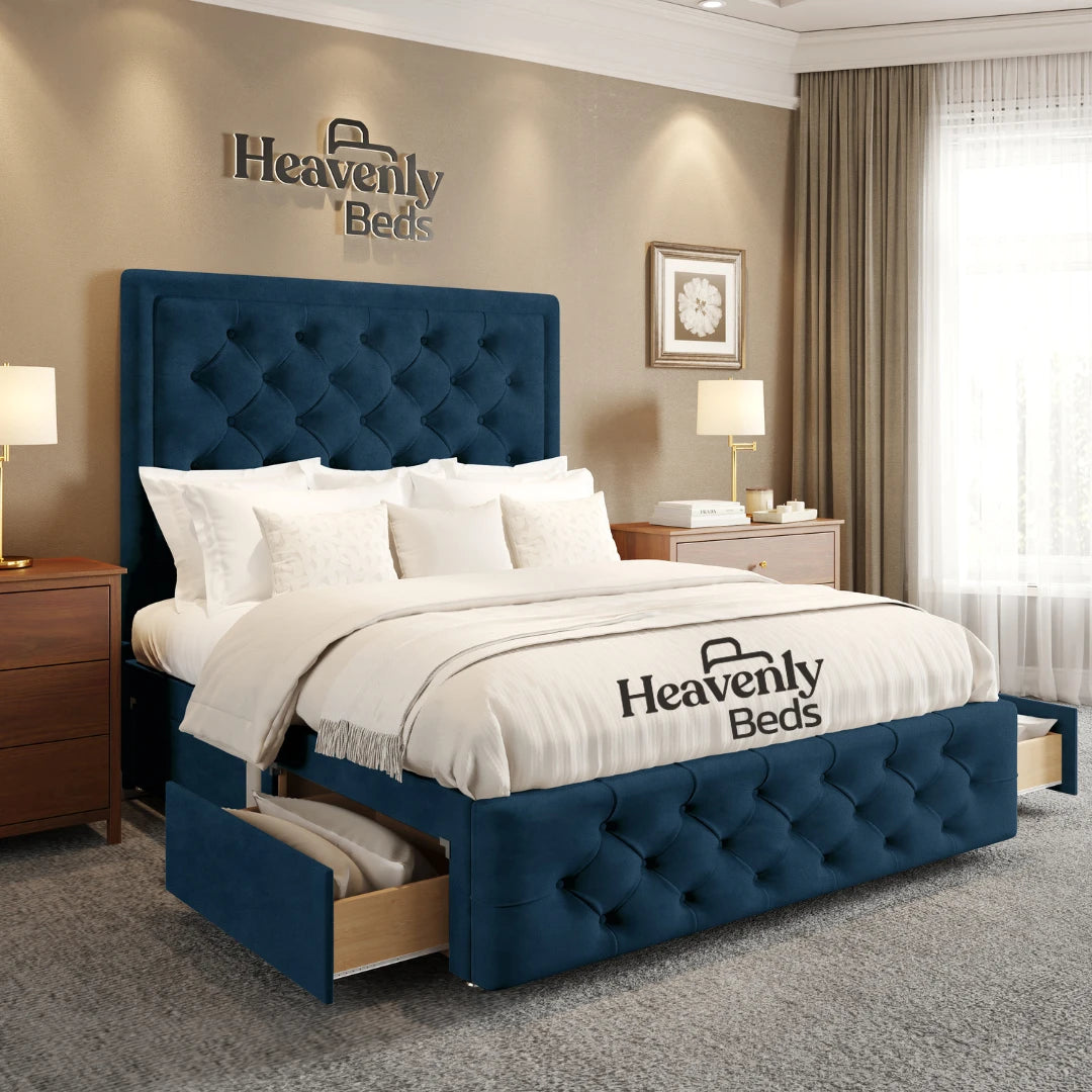 Harrow Divan Bed With Drawer Storage - Heavenlybeds