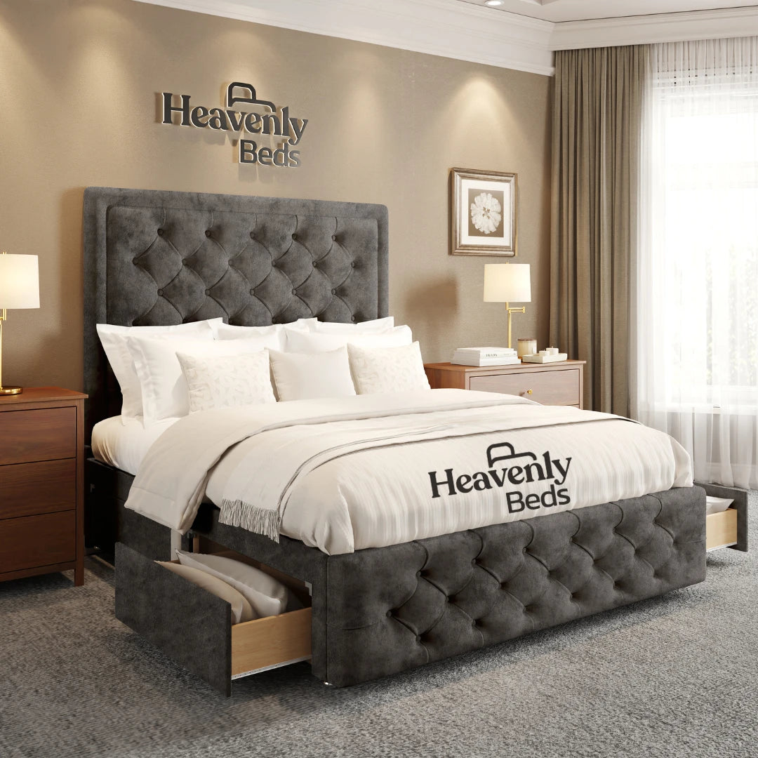 Harrow Divan Bed With Drawer Storage - Heavenlybeds