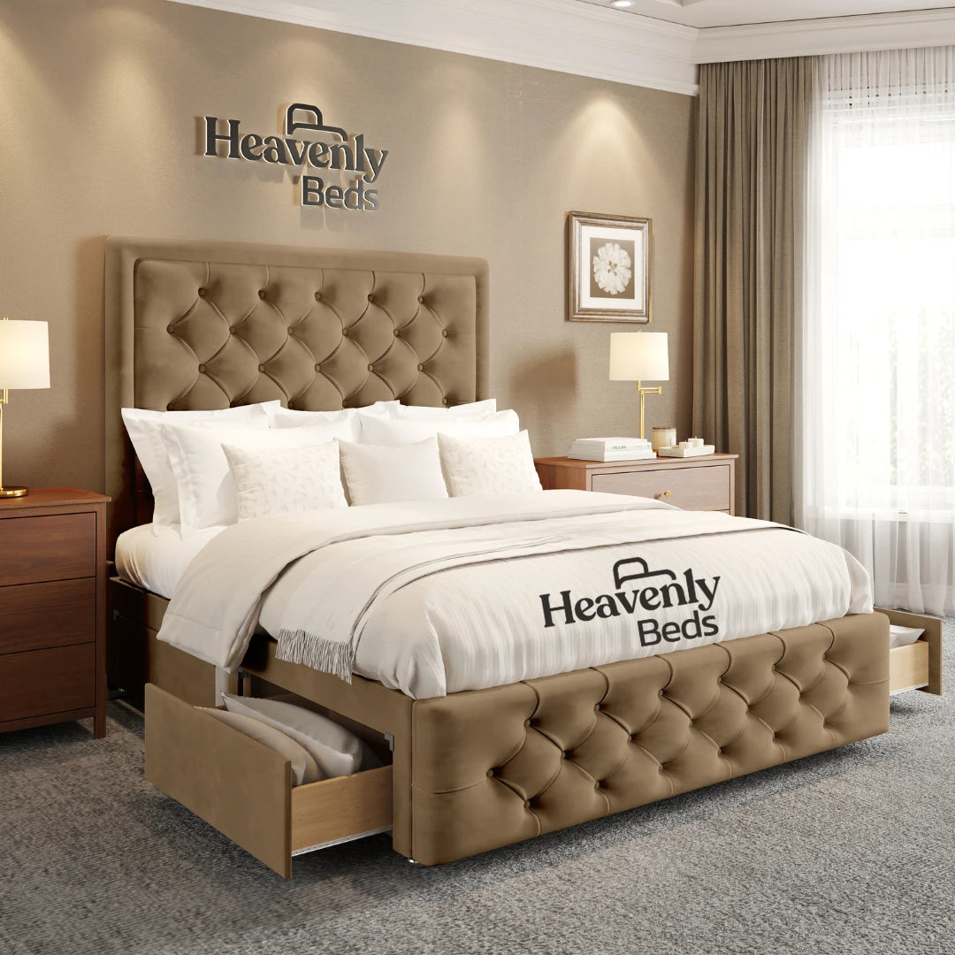 Harrow Divan Bed With Drawer Storage - Heavenlybeds