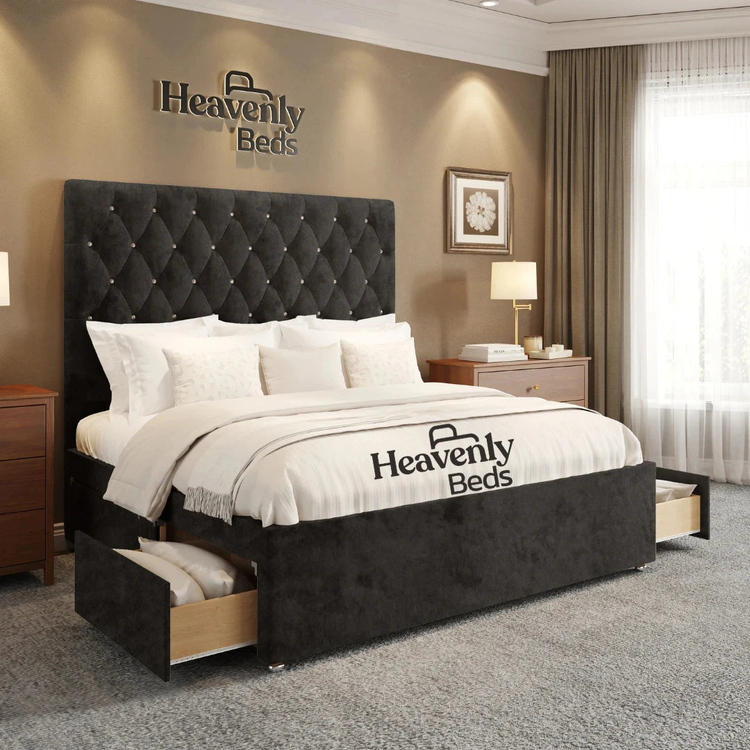 Jaxon Divan Bed With Drawer Storage - Heavenlybeds