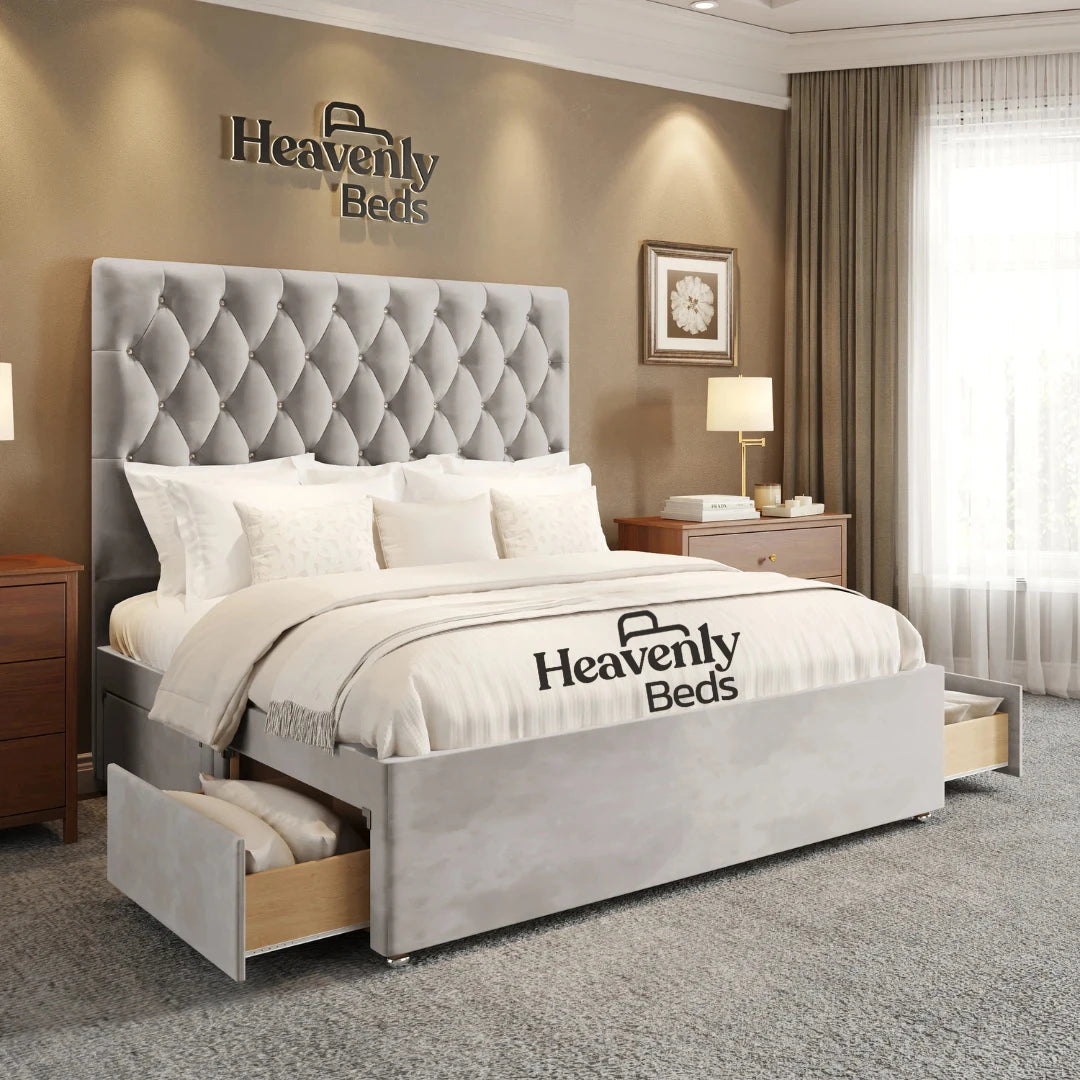Jaxon Divan Bed With Drawer Storage - Heavenlybeds