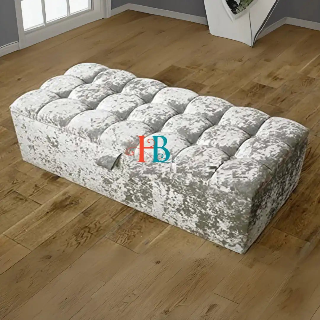 Ottoman Toy Storage Blanket Box Footstool