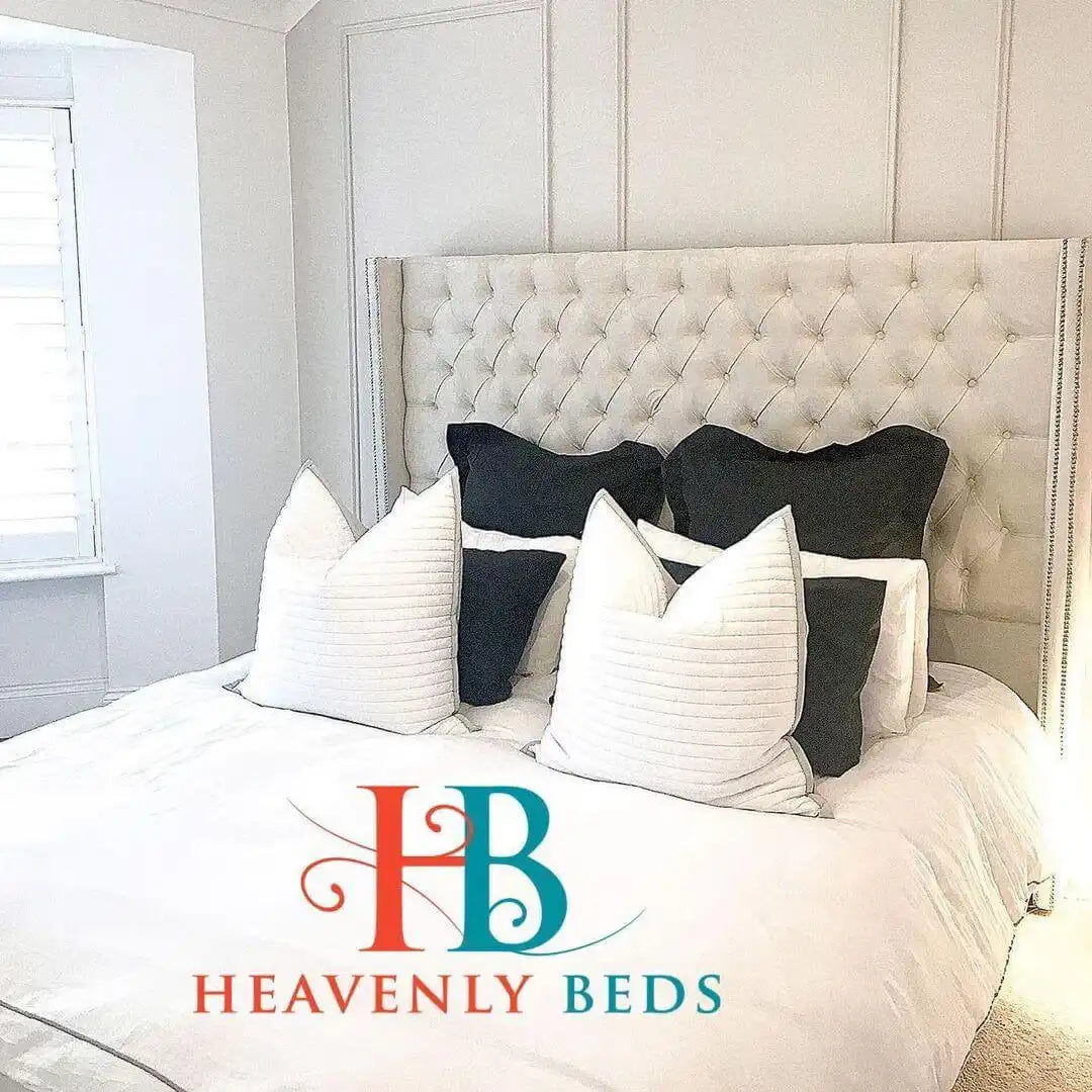 Wingback Bed Frame - 5ft Kingsize bed with Storage