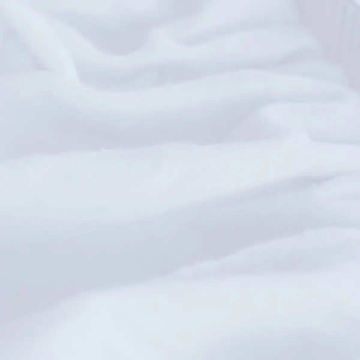 Bella Flanellette Brushed Cotton - White Fitted Sheet