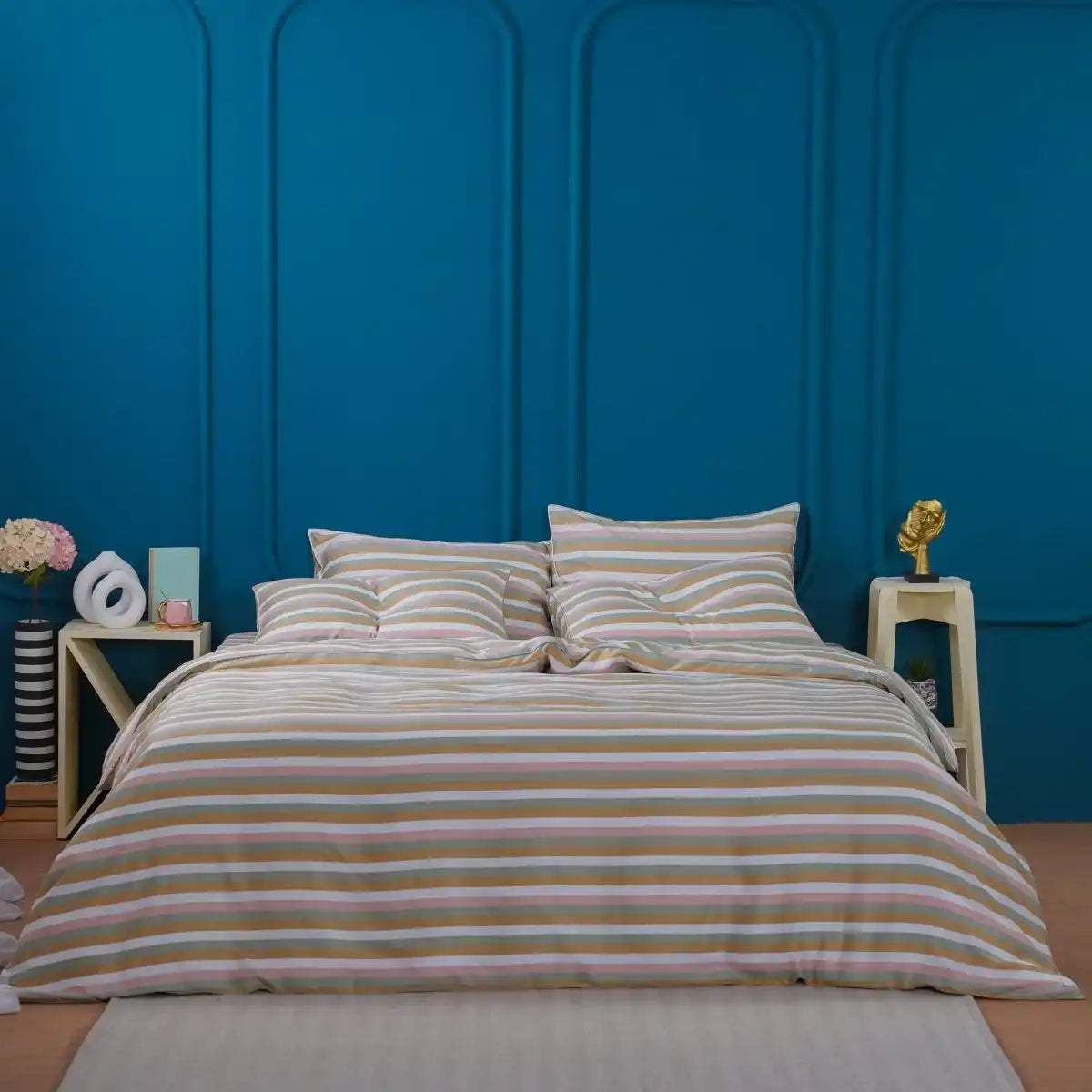 Ella Cotton - Serene Stripe Duvet Cover