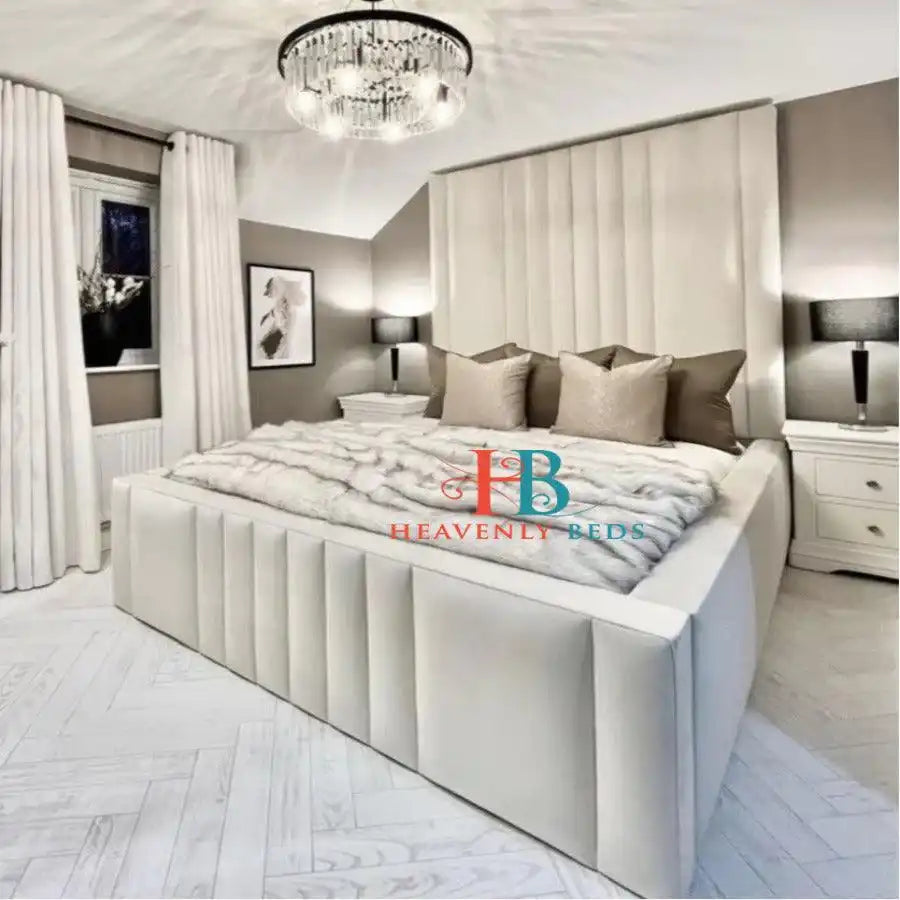 Opulence Royalty Bedframe With 8ft Headboard & High Sides - Heavenlybeds