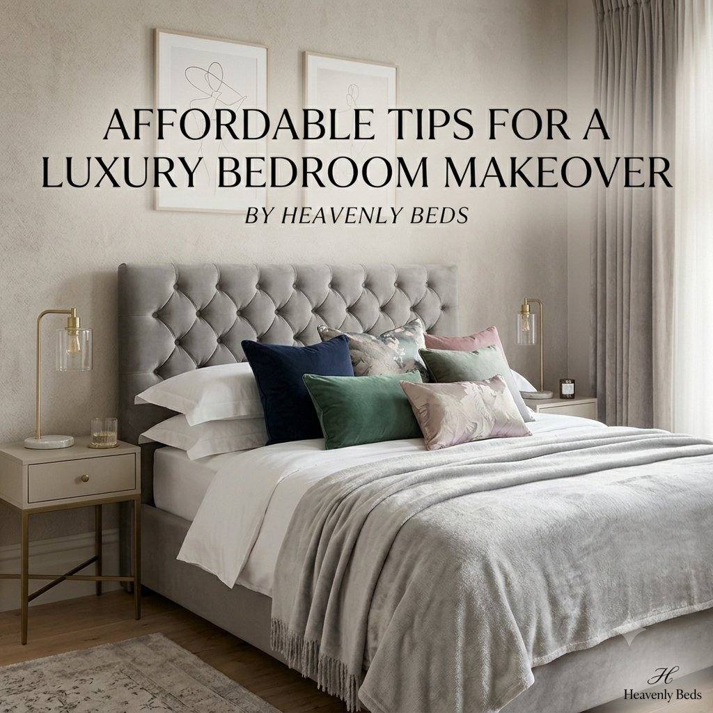 Affordable Tips for a Luxury Bedroom Makeover - Heavenlybeds