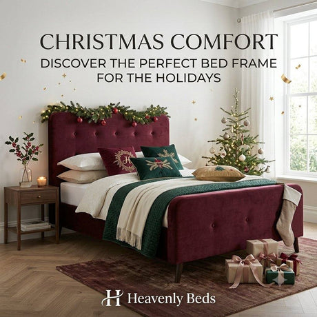 Christmas Comfort: Discover the Perfect Bed Frame for the Holidays - Heavenlybeds