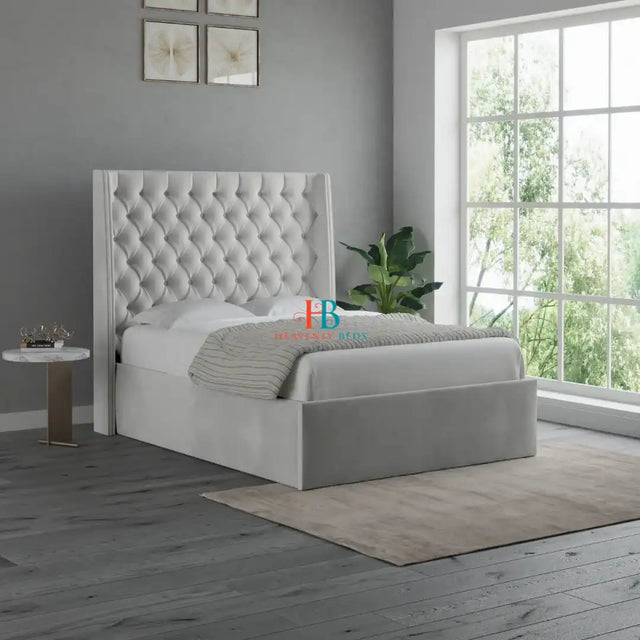 Langham Wingback Bed Frame - Heavenlybeds