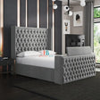Gainford Wingback TV Bed Frame - Heavenlybeds