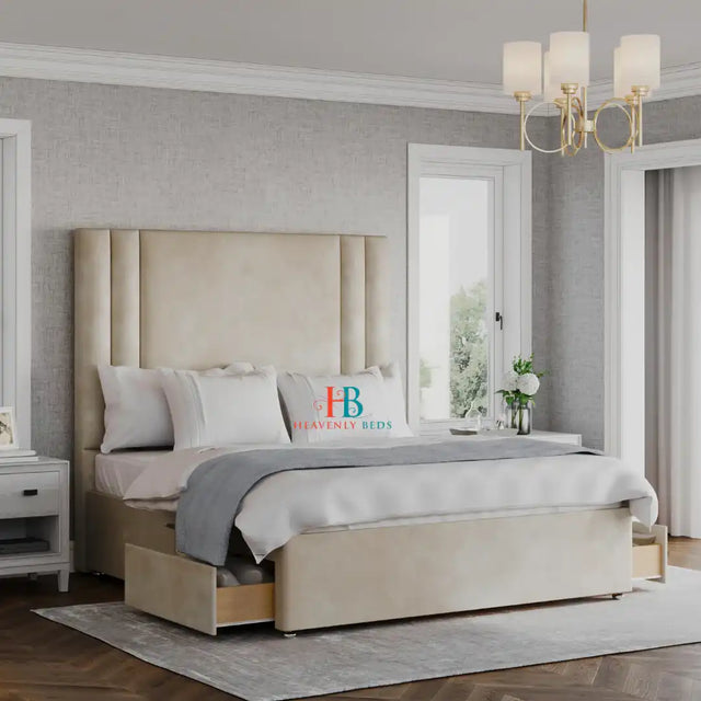 Wilton Divan Bed Frame with Drawers - Heavenlybeds