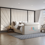 Olivia Border Panel Wall Bed Frame