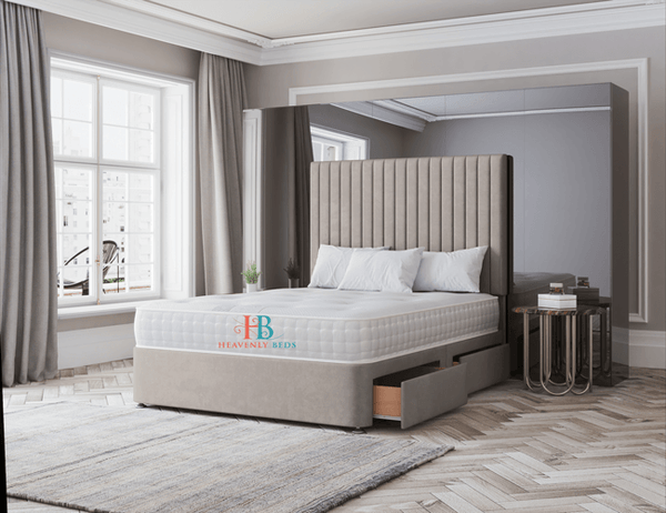 Fay Panel Divan Bed with storage