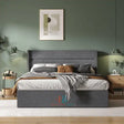 Daisy Wingback Ottoman Storage Bed Frame - Heavenlybeds