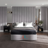 Nyla Mirrored Wall Panel Bed