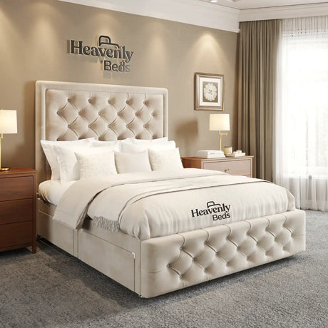 Harrow Divan Bed With Drawer Storage - Heavenlybeds