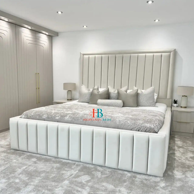 Heather Multi Panel Bed Frame - Heavenlybeds