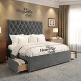 Jaxon Divan Bed With Drawer Storage - Heavenlybeds