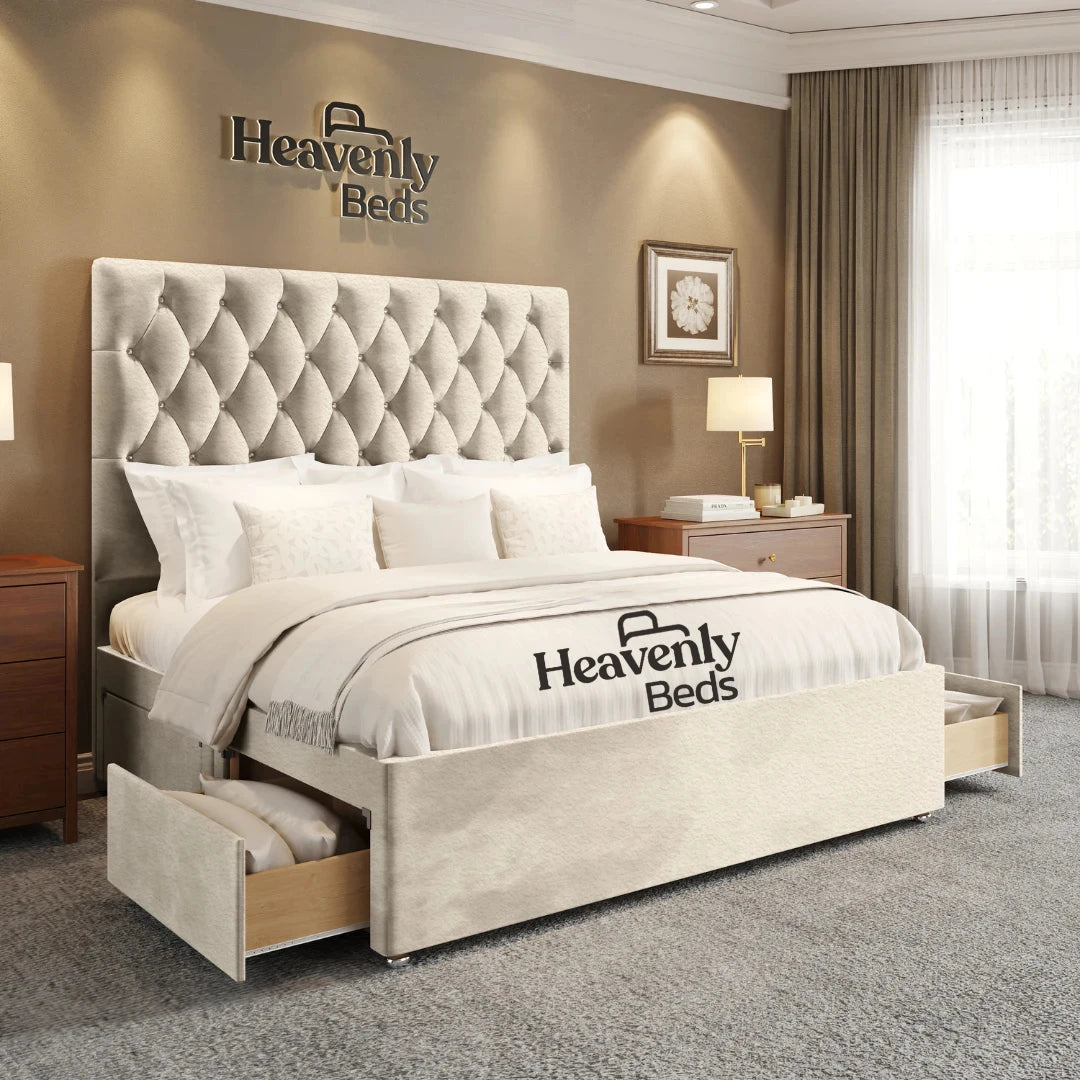 Jaxon Divan Bed With Drawer Storage - Heavenlybeds