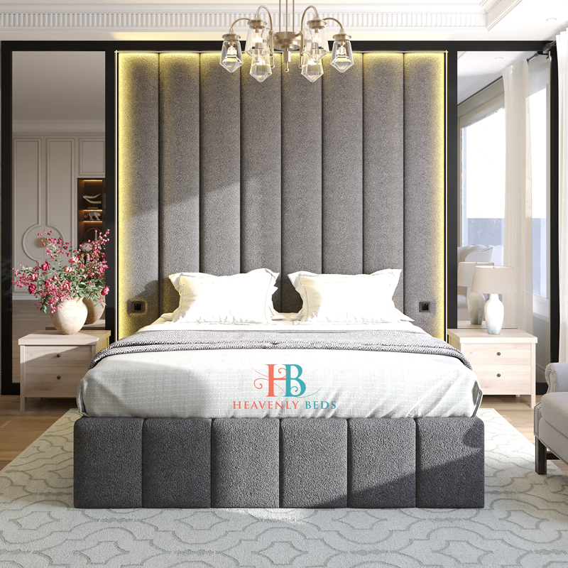 Flair LED Mirror Panel Bed
