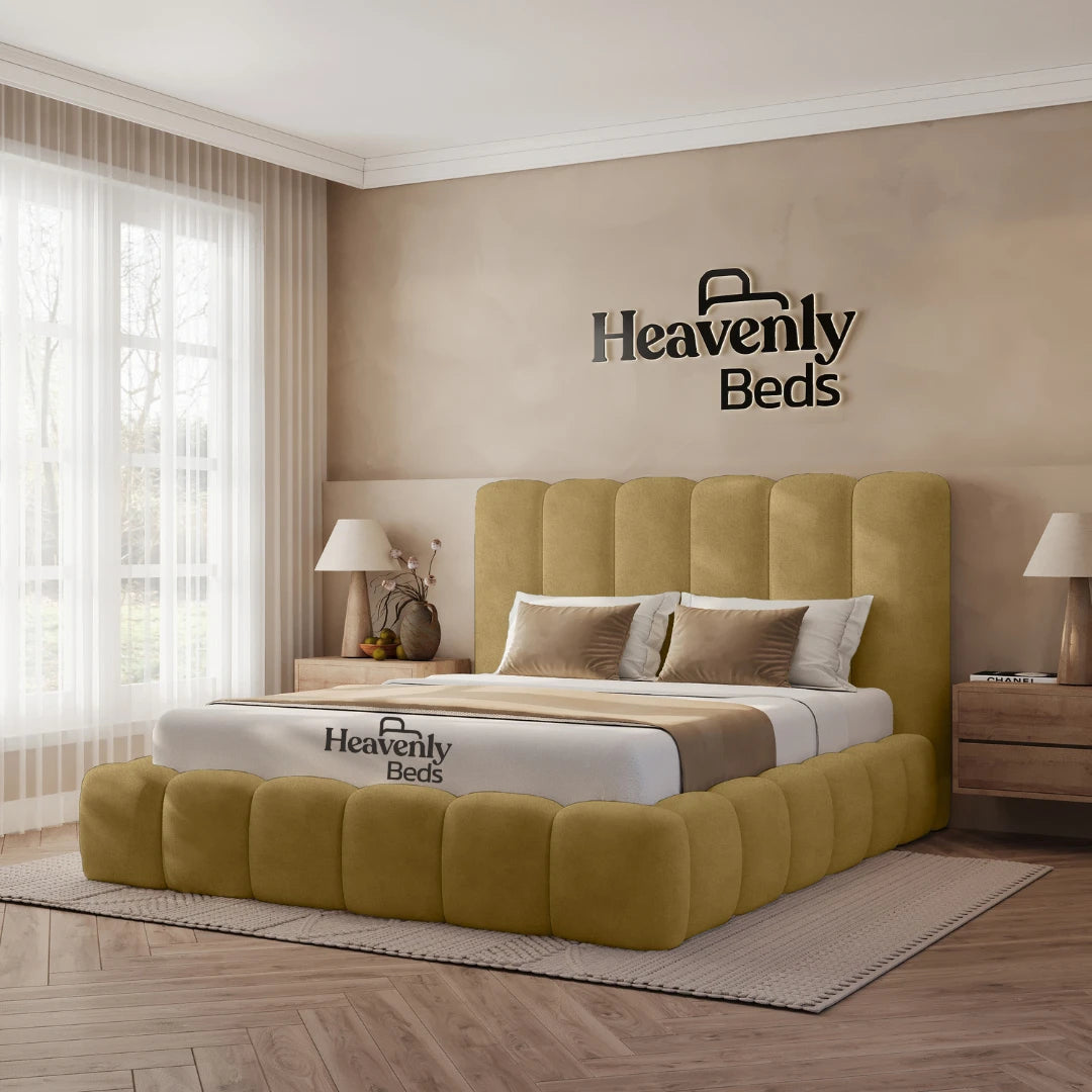 Heaven Bubble Padded Storage Bed - Heavenlybeds