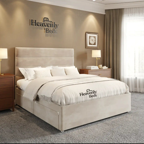 Rishley Divan Bed With Drawer Storage - Heavenlybeds