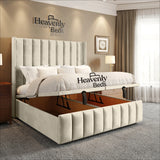 Slumio Wingback Divan Ottoman Bed