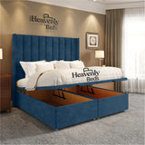 Soho Wingback Divan Ottoman Bed