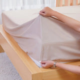 Ackly Bamboo - Beige Fitted Sheet