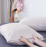 Ackly Bamboo - Beige Pillowcases Pair