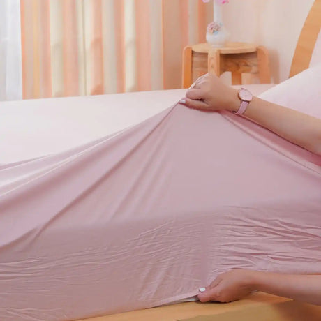 Ackly Bamboo - Blush Pink Fitted Sheet