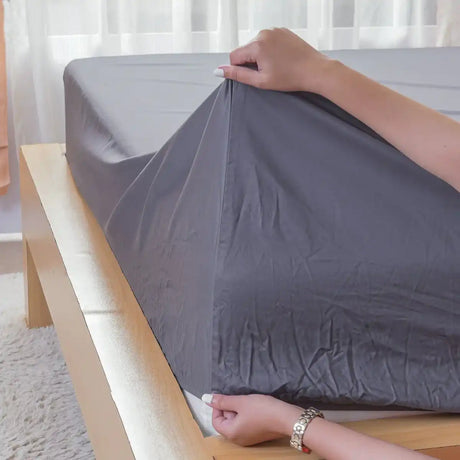 Ackly Bamboo - Charcoal Fitted Sheet