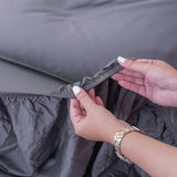 Ackly Bamboo - Charcoal Fitted Sheet