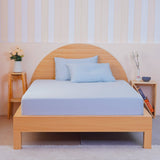 Ackly Bamboo Sky Blue Full Bedding Set