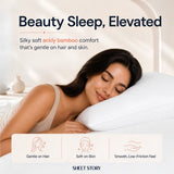Ackly Bamboo - White Duvet Cover