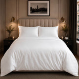 Ackly Bamboo - White Duvet Cover