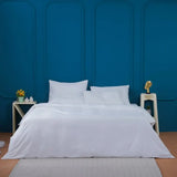 Ackly Bamboo - White Duvet Cover