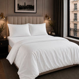 Ackly Bamboo White Full Bedding Set
