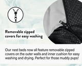 THE KENSINGTON | LUXURY HOUNDSTOOTH BED