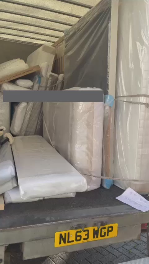 Madison Gold Border TV Bed