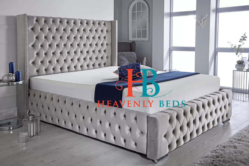 Cassandra Luxury Upholstered Bed Frame Heavenlybeds Luxury Item