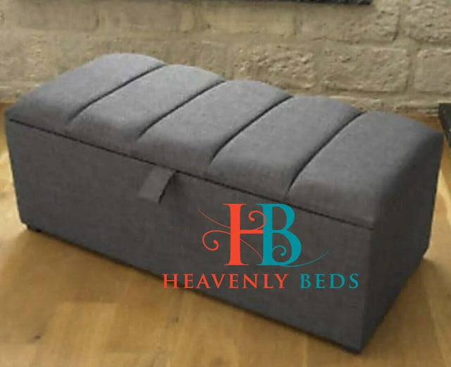 Ottoman Storage Blanket Box Footstool