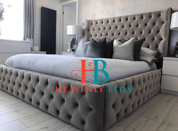 Piper Upholstered TV Bed - Heavenlybeds